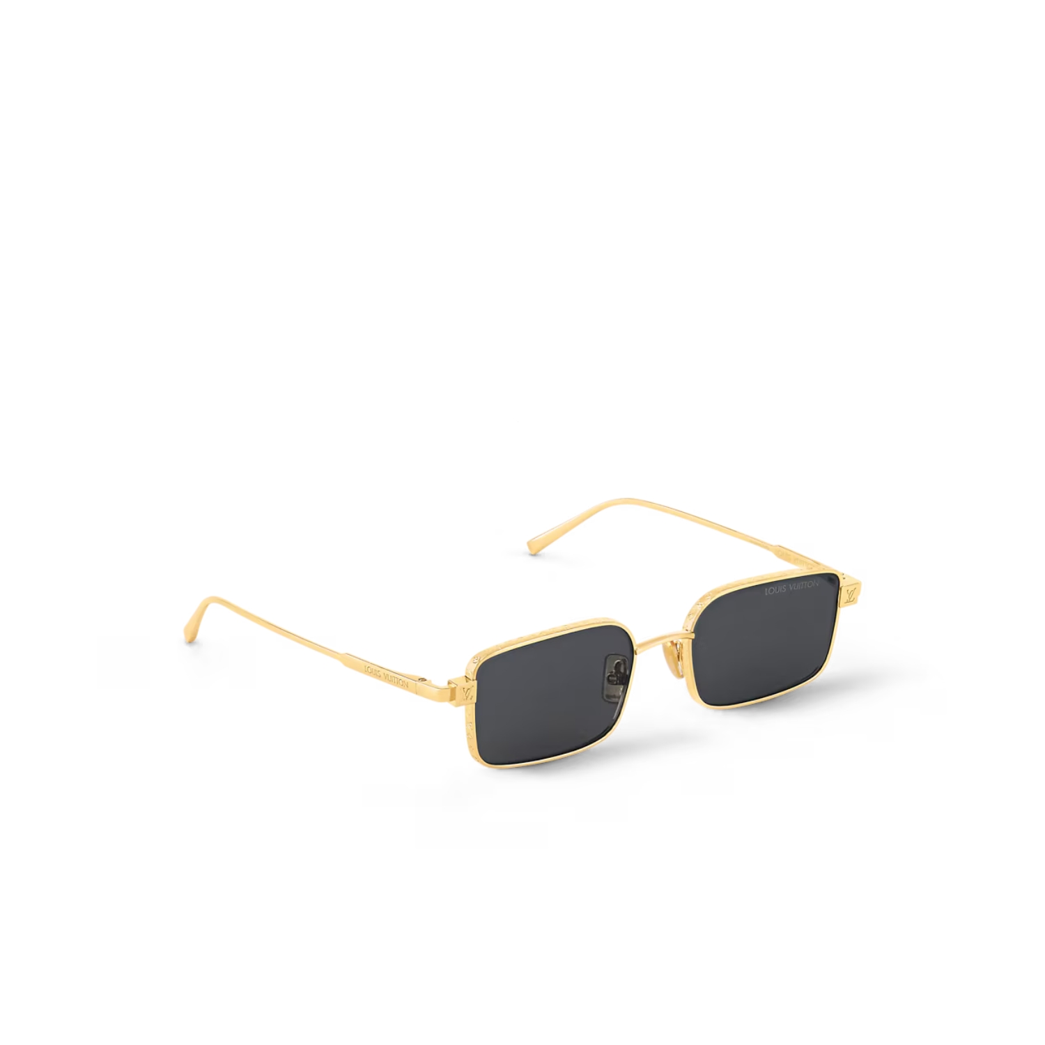 L0vis Vvtt0n LV Pure Low Square Sunglasses Black Z2744U