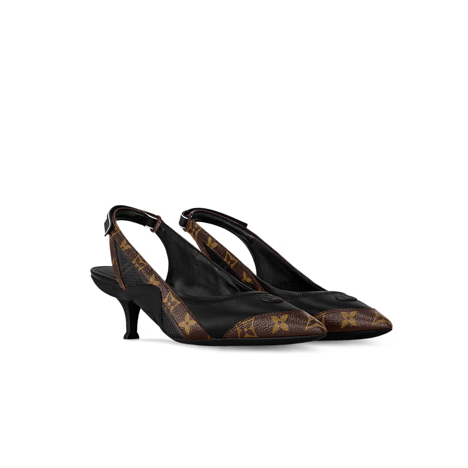 L0vis Vvtt0n LV Vibe Slingback Pump Black For Women 1AAW7G