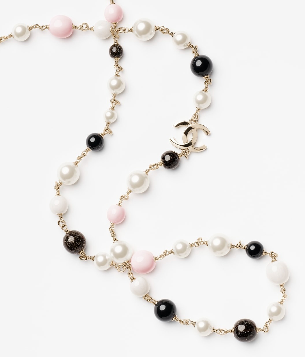 Ch**el Pearl Long Necklace For Women ABG608-B22463-U4650