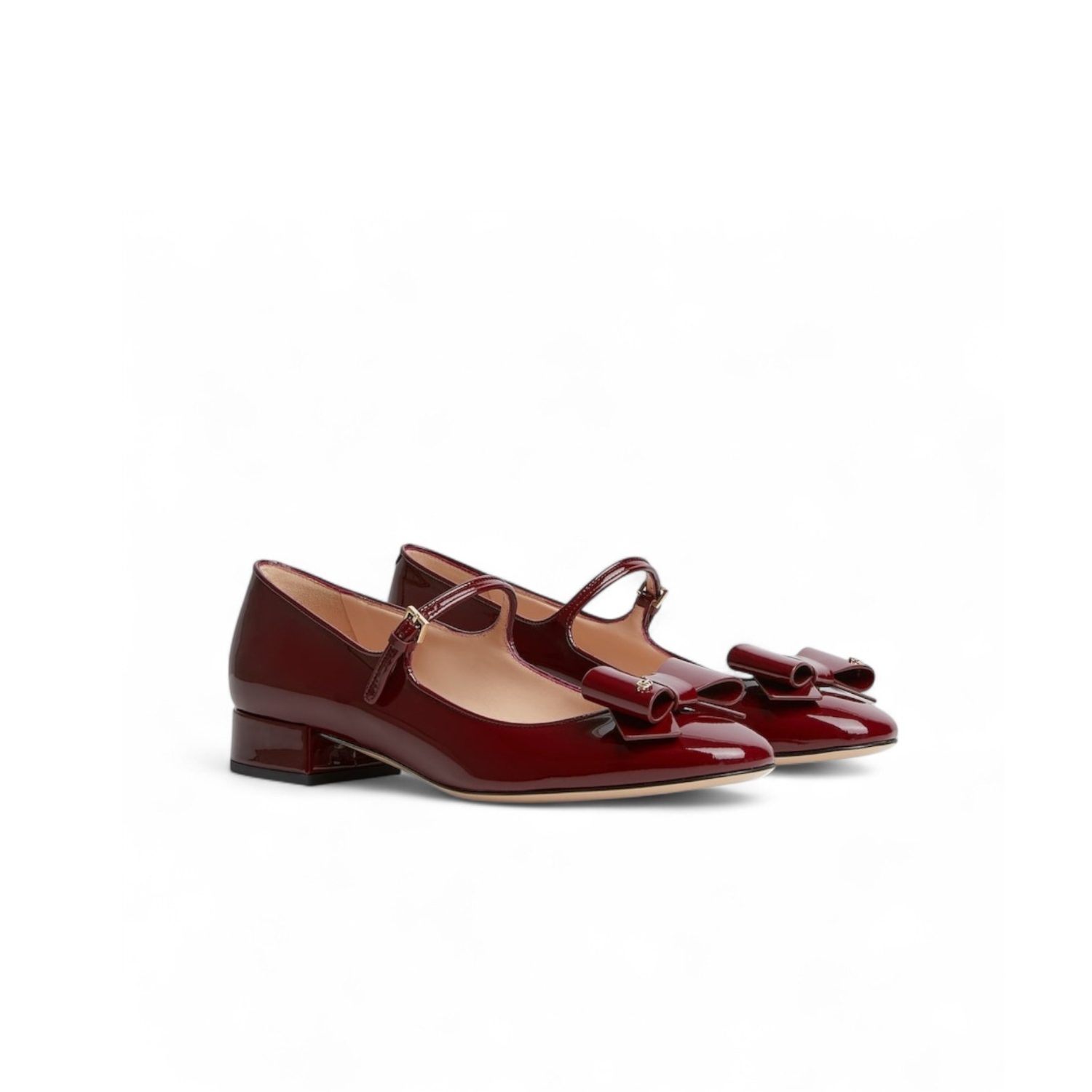 Gvc*1 Ballet Flat With Bow Red Patent For Women 835748 0B9J0 6207