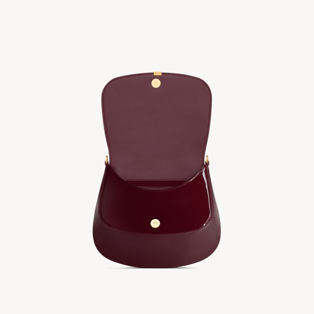 [True-to-ORIGINAL] Sa1nt Lau*nt Mini Voltaire Top Handle Bag Dark Red Wine For Women 17.5cm/6.9in 800846BMIIW6413