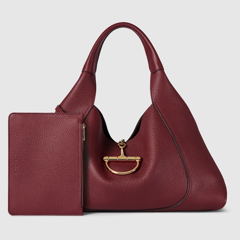 Gvc*1 Softbit Maxi Shoulder Bag Rosso Ancora Red For Women 18.1in/46cm 837466 AAEAO 6207
