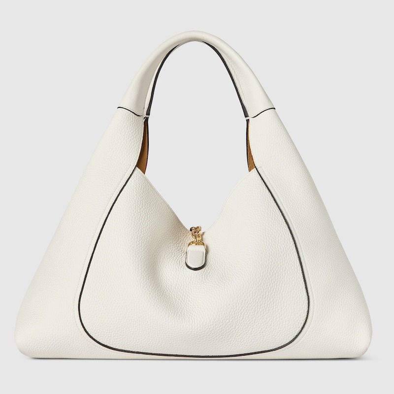 Gvc*1 Softbit Maxi Shoulder Bag White For Women 18.1in/46cm 837466 AAEAO 9050