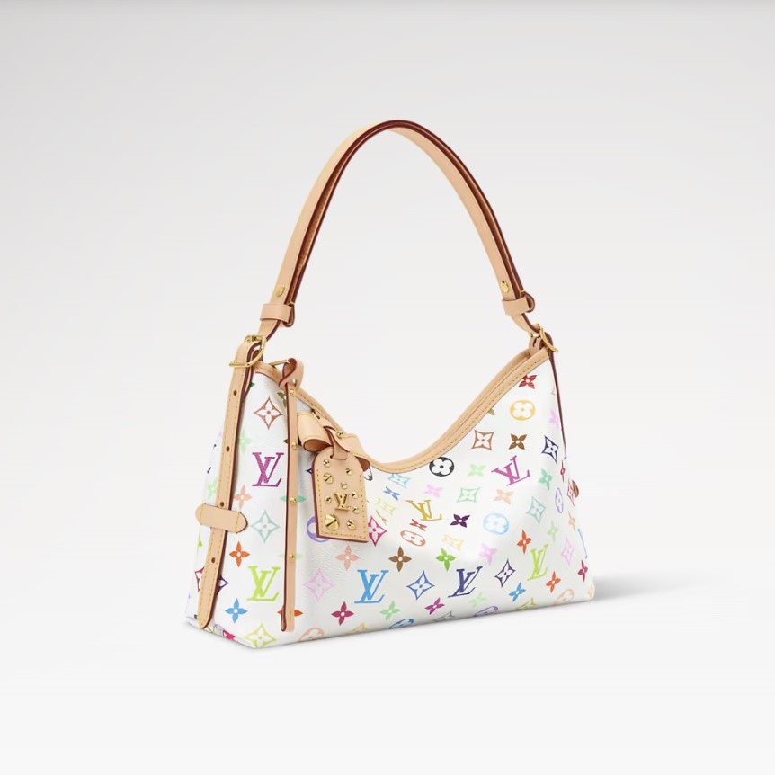 L0vis Vvtt0n LV x TM CarryAll East West Shoulder Bag 14.2in/ 36cm Multicolor Gold Hardware For Women M27578