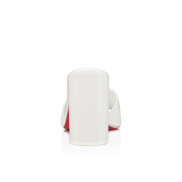 Chr1st1an Louboutin Jane Mules Bianco For Women 1240728W302