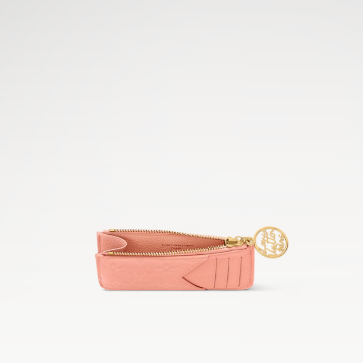 L0vis Vvtt0n Romy Card Holder Peach For Women 4.7in/12cm M27667