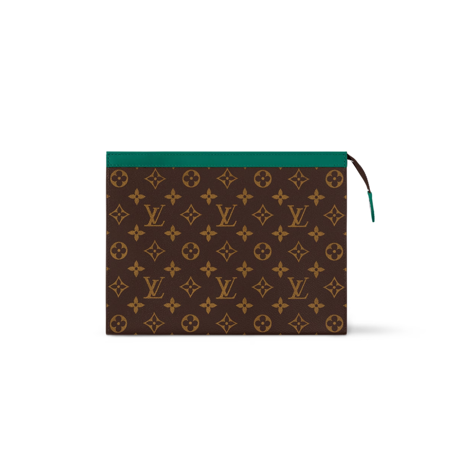 L0vis Vvtt0n Pochette Voyage MM Borneo Green For Men 10,6in/27cm M12816