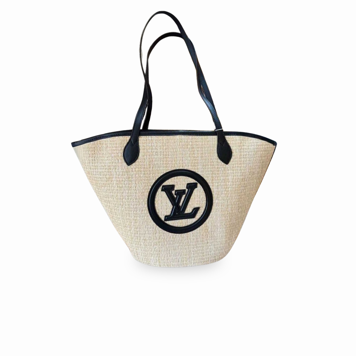 L0vis Vvtt0n Saint Jacques Raffia Beige For Women, Women’s Handbags, Shoulder And Crossbody Bags 22.4in/57cm LV