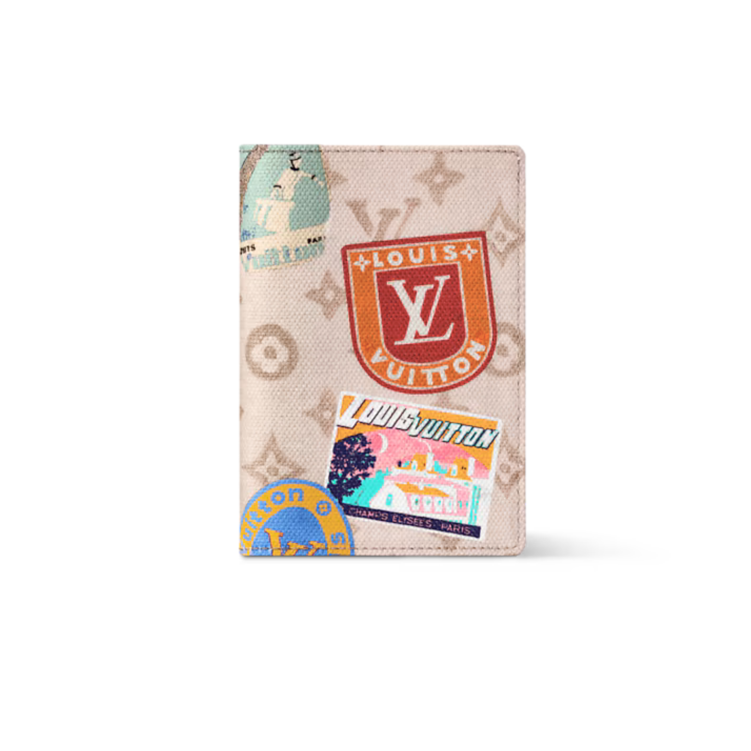 L0vis Vvtt0n Passport Cover Monogram Dune For Women 5.5in/14cm