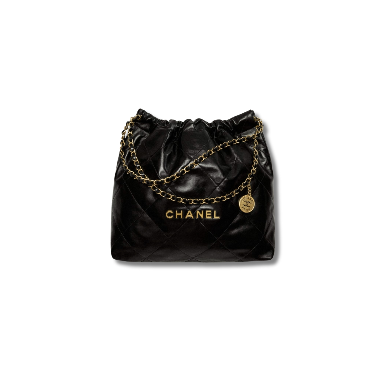 Ch**el 22 Handbag Black For Women 16.4in/42cm AS3261 B08872 94305