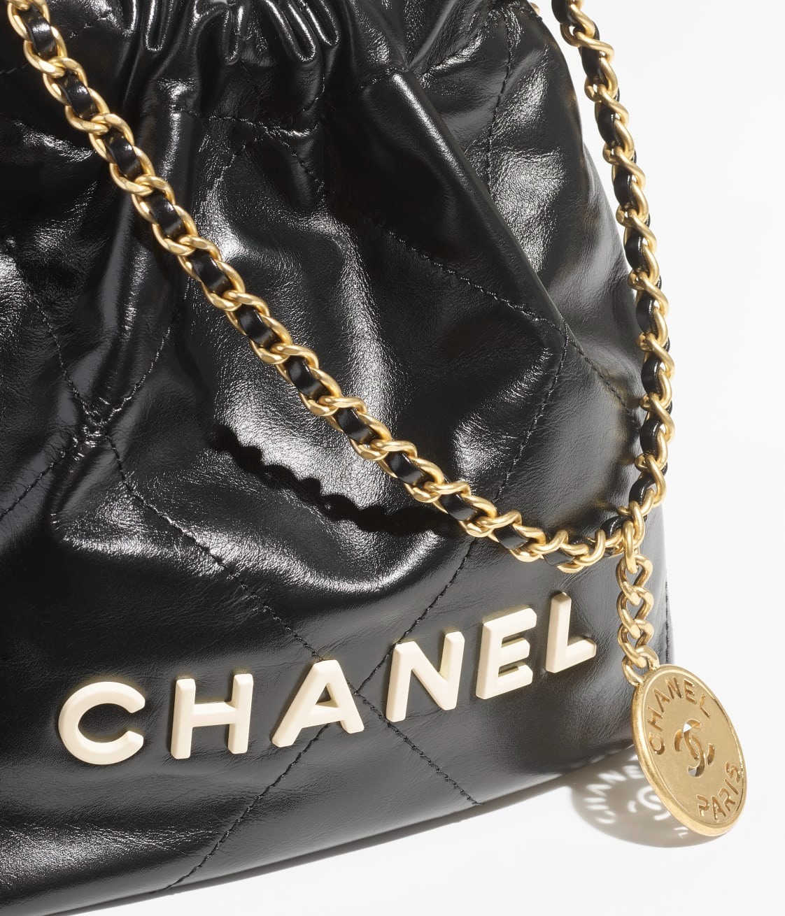 [True-to-ORIGINAL] Ch**el 22 Mini Bag Black For Women AS3980 B09859 94305 – 7.8 Inches/20 Cm