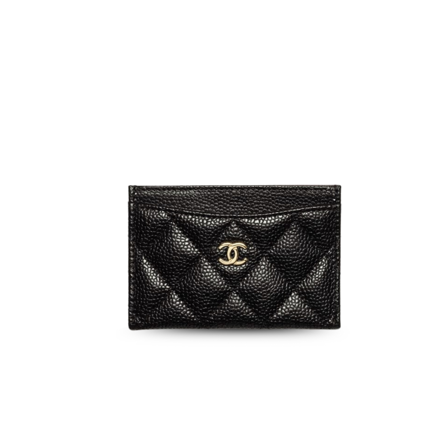 Ch**el Classic Card Holder Black For Women 4.4in/11.2cm AP0213 Y01864 C3906