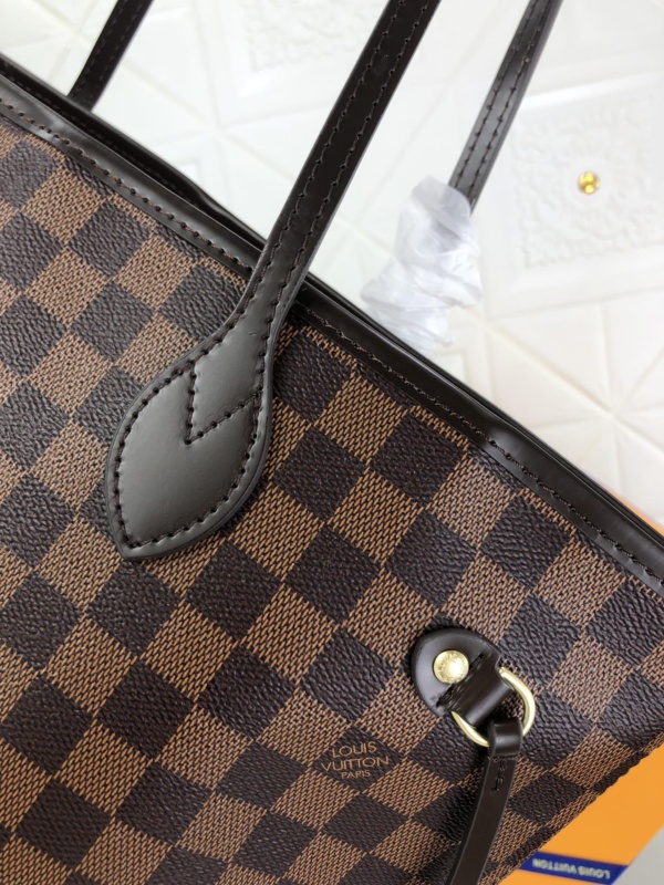 L0vis Vvtt0n Neverfull MM Brown For Women 12.6in/32cm N41603