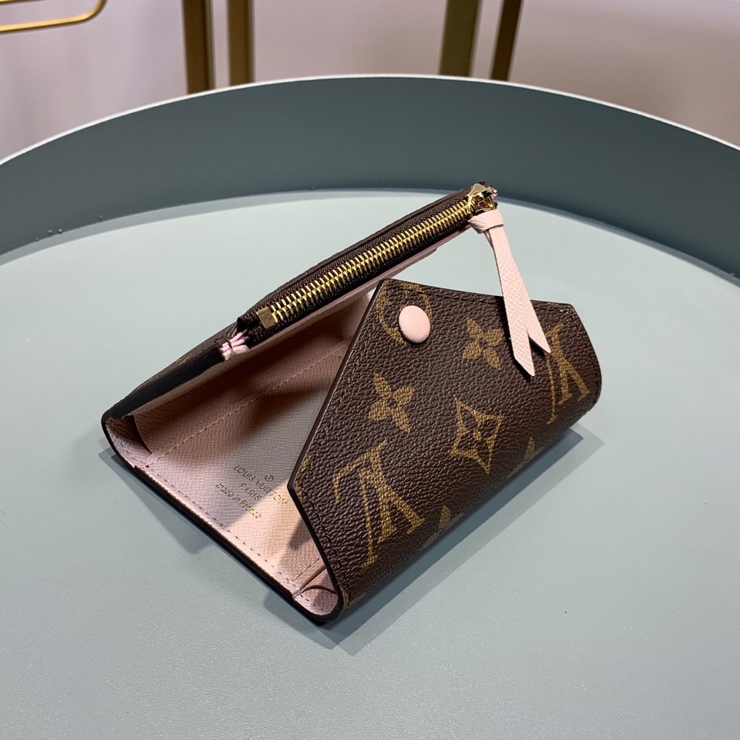 L0vis Vvtt0n Victorine Monogram Canvas Wallet For Women 12cm/4.7in