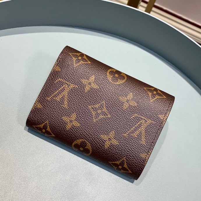 L0vis Vvtt0n Victorine Wallet Monogram Canvas For Women, Women’s Wallet 4.7in/12cm LV M62472