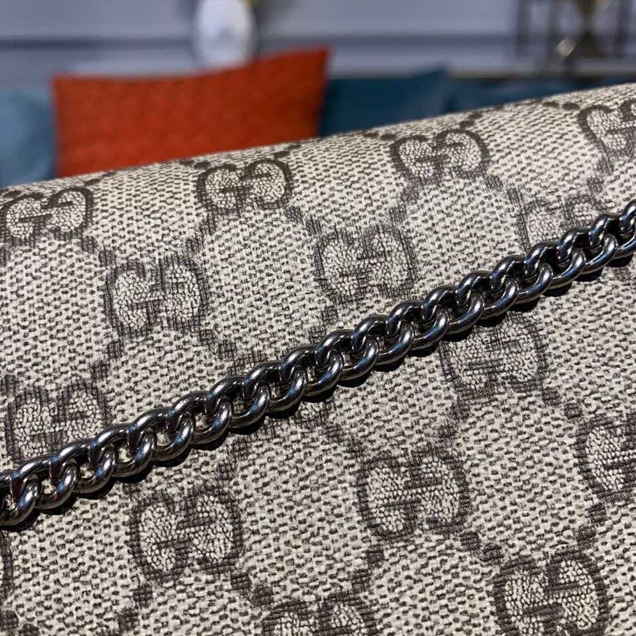Gvc*1 Dionysus S*per Mini Bag Emerald GG Svp*me Canvas Made Using An Earth-Conscious Process With Taupe Detail For Women 6.5in/16.5cm GG 476432 KHNRN 8642