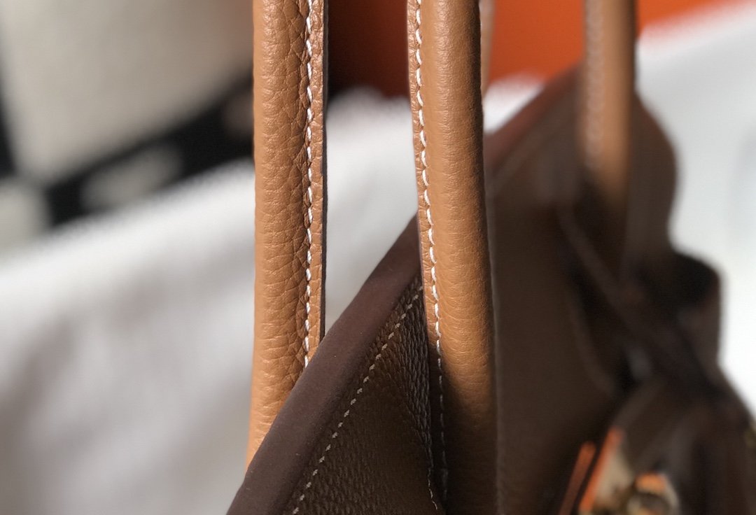 H**me5 Birkin Brown Togo Gold Hardware Bag For Women, Women’s Handbags, Shoulder Bags 30cm/12in