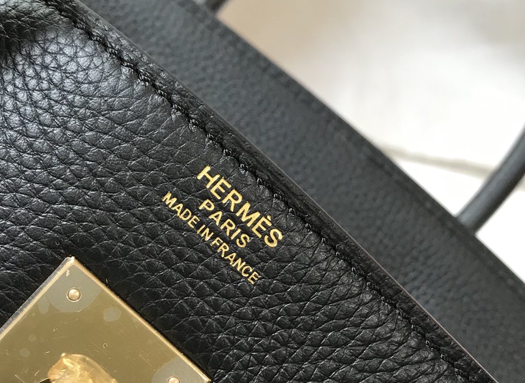 H**me5 Birkin Black Togo Gold Hardware Bag For Women, Women’s Handbags, Shoulder Bags 30cm/12in