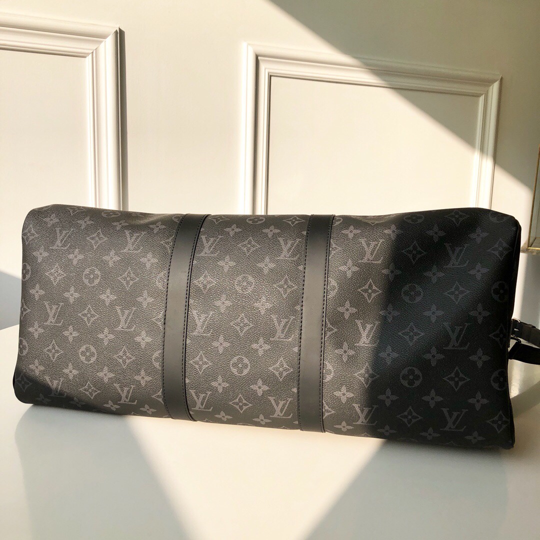 L0vis Vvtt0n Keepall Bandouliere 55 Monogram Eclipse Canvas 21.7in/55cm LV M40605