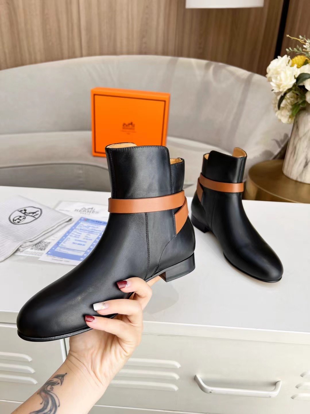 H**me5 Neo Ankle Boots Black For Women, Women’s Shoes H162133Z