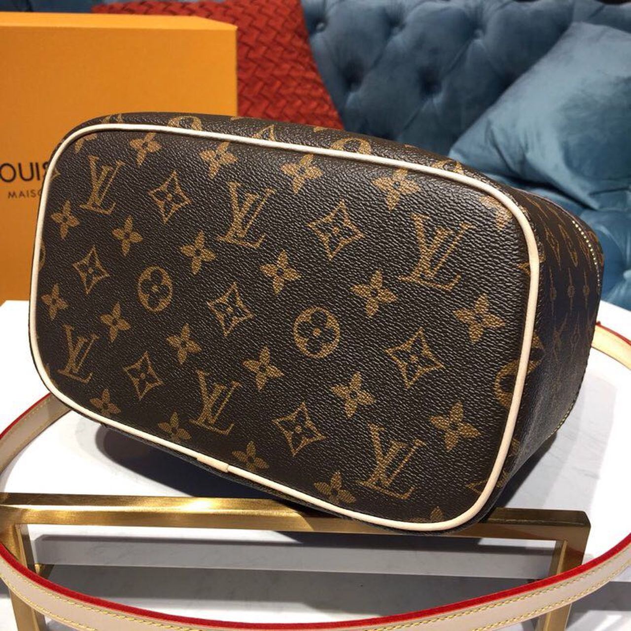 L0vis Vvtt0n Nice BB Vanity Case Monogram Canvas For Women, Women’s Bags, Travel Bags 9.4in/24cm LV M42265