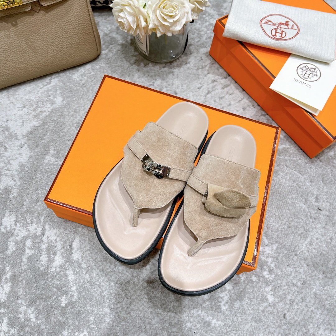 H**me5 Empire Sandal Beige For Women, Women’s Shoes H221075Z