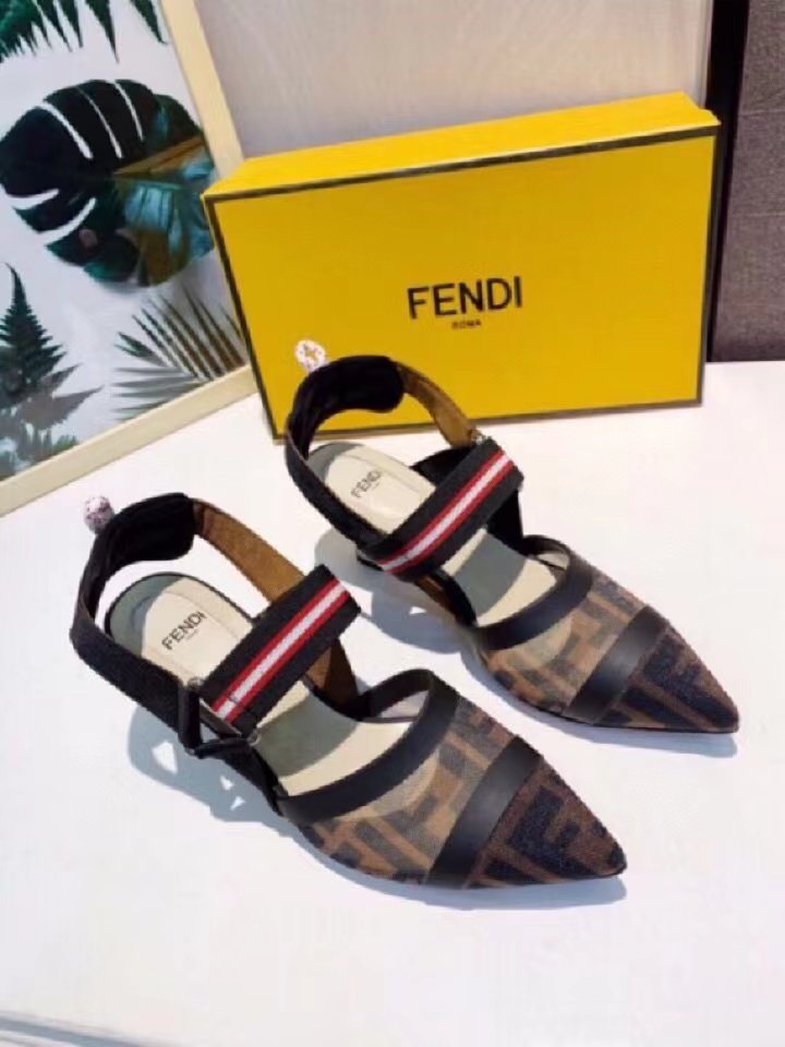 F**di Colibri Micromesh Black For Women FF