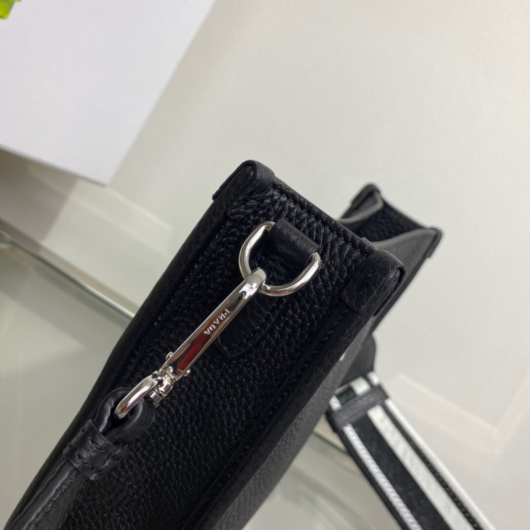 Pra*a Mini Shoulder Bag Black For Women, Women’s Bags 7.9in/20cm