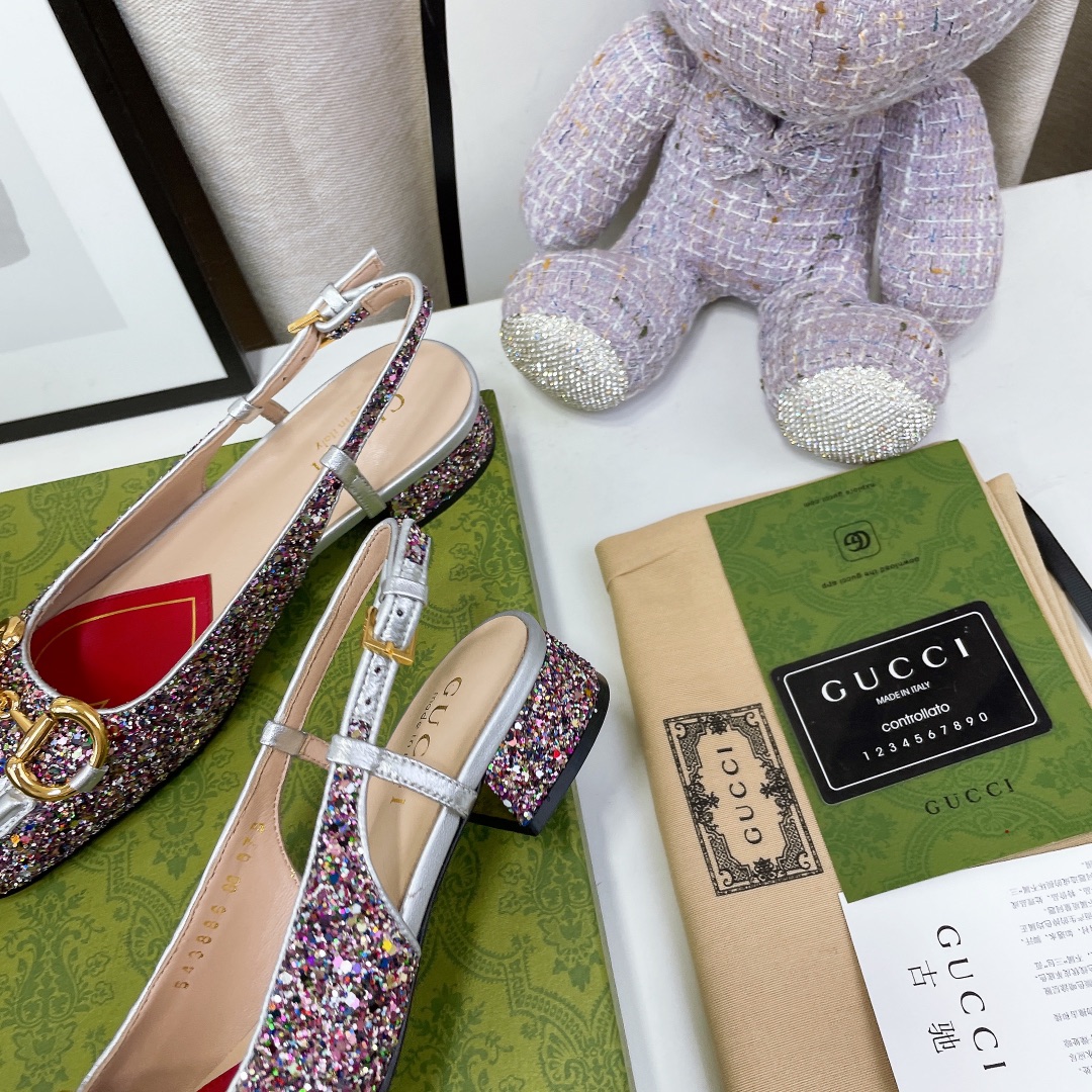 Gvc*1 Lovelight Slingback With Horsebit Multicolor For Women GG