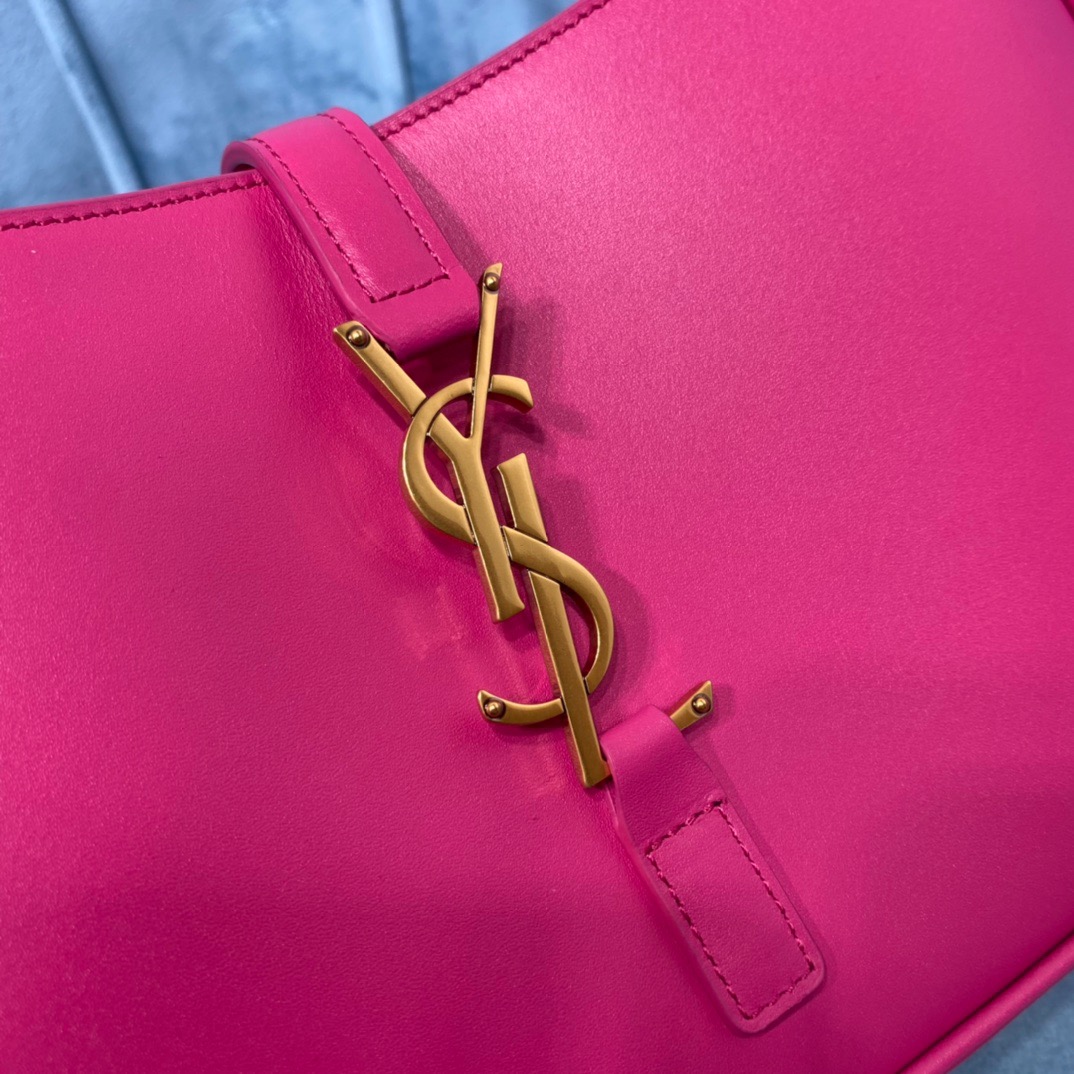 Sa1nt Lau*nt Le 5 À 7 Hobo Bag In Smooth Pink For Women 9in/23cm Y51 6572282R20W5623