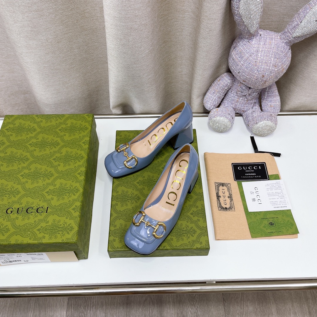 Gvc*1 Women’s Mid-Heel Ballet Flat With Horsebit Jade Green For Women GG