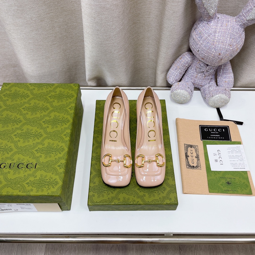 Gvc*1 Women’s Mid-Heel Ballet Flat With Horsebit Pink For Women GG