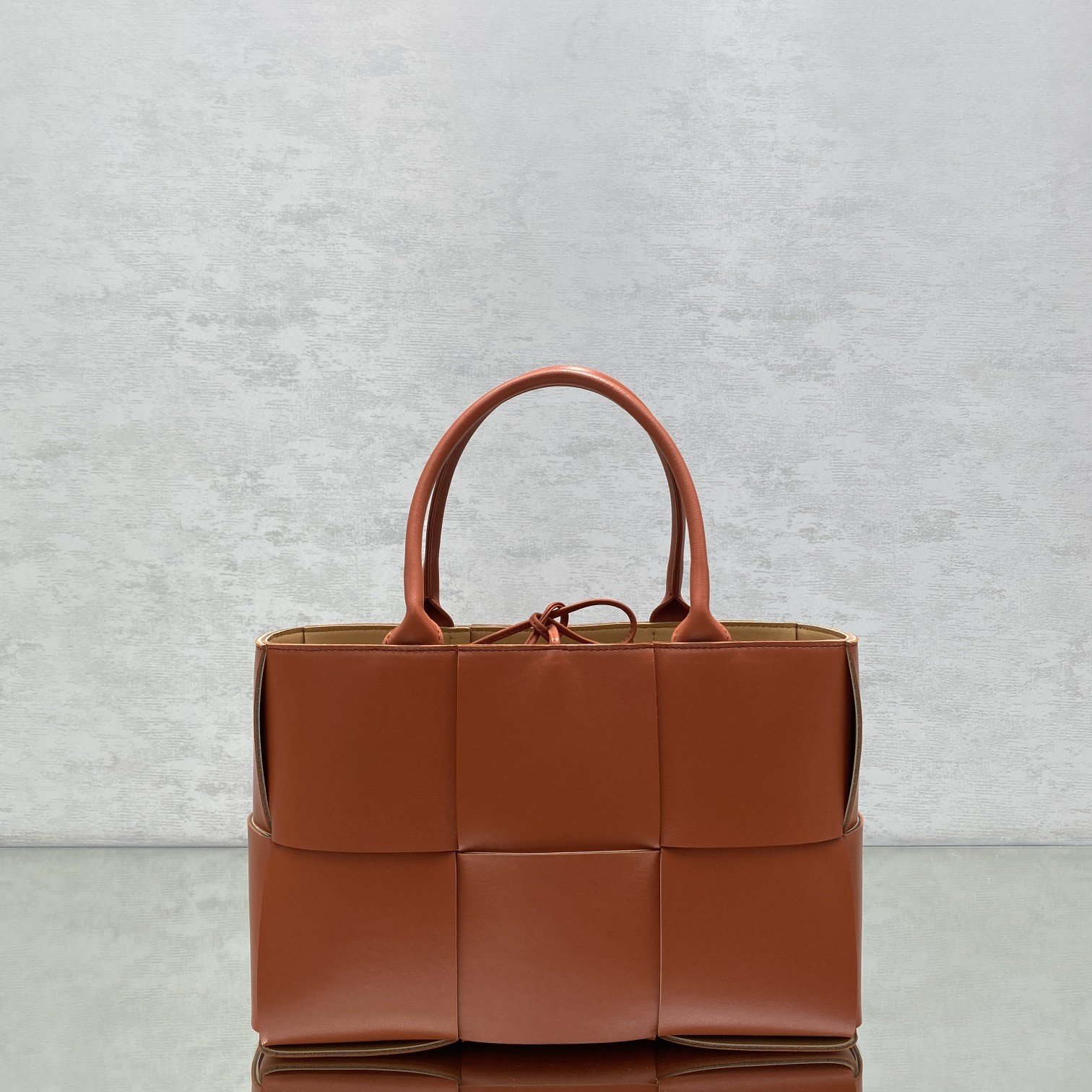 B0tt*ga Ven*ta Small Arco Tote Bag Orange, For Women, Women’s Bags 14.2in/36cm