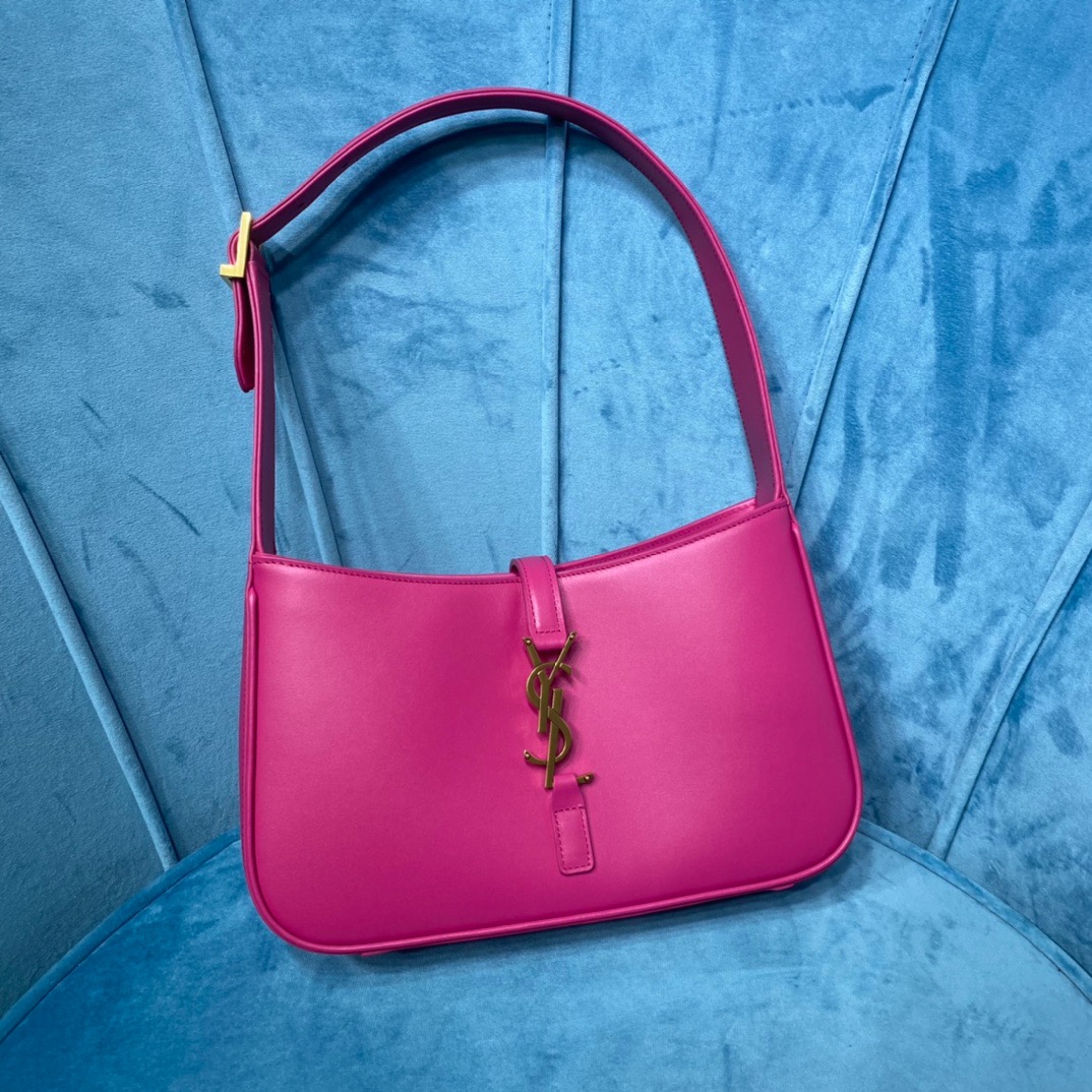 Sa1nt Lau*nt Le 5 À 7 Hobo Bag In Smooth Pink For Women 9in/23cm Y51 6572282R20W5623