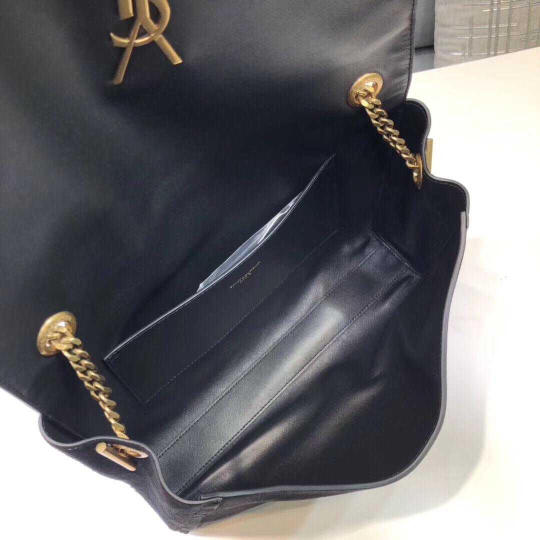 Sa1nt Lau*nt Kate Medium Reversible Chain Bag Black For Women 28.5in/11.2cm Y51 5538040UD7W1000