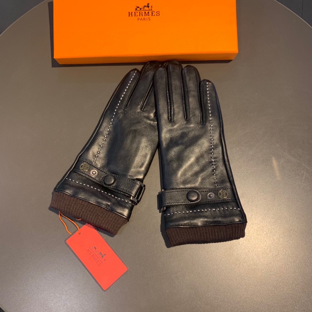 H**me5 Soya Gloves In Black