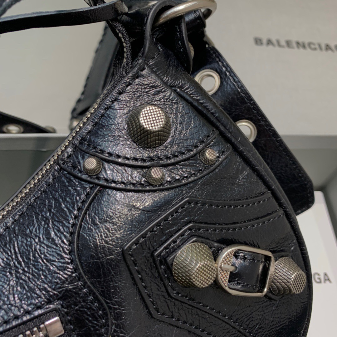 Ba1en*iaga Le Cagole XS Shoulder Bag In Black, For Women, Women’s Bags 13in/33cm