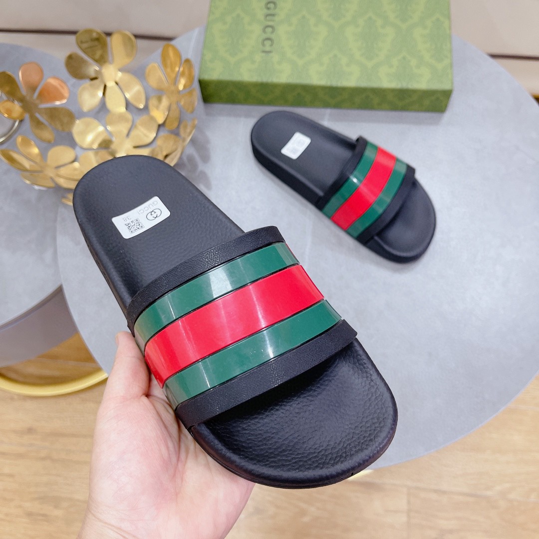 Gvc*1 Women’s Slide Sandal With Web Black For Women 407345