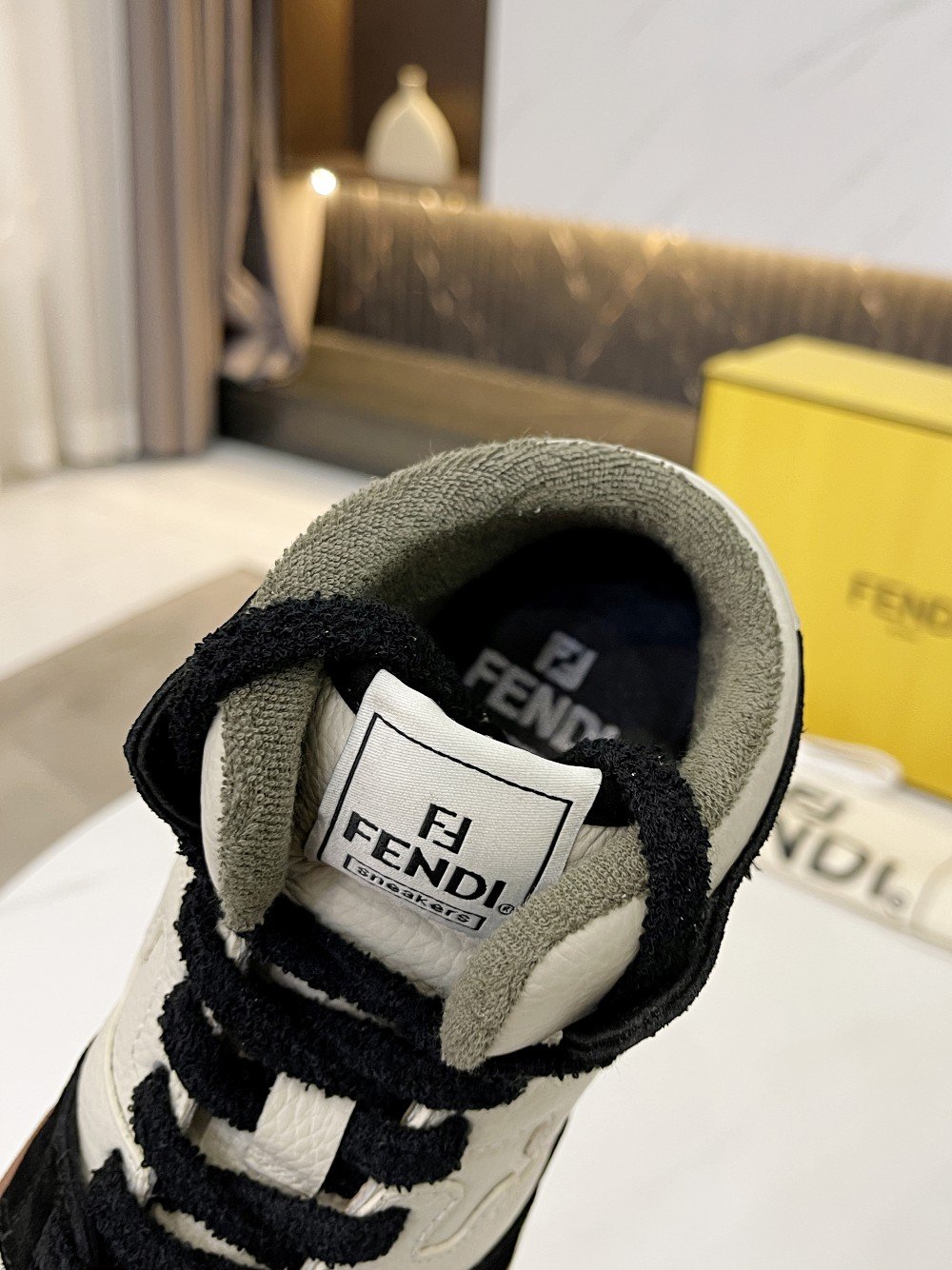 F**di Low Tops In Black For Women