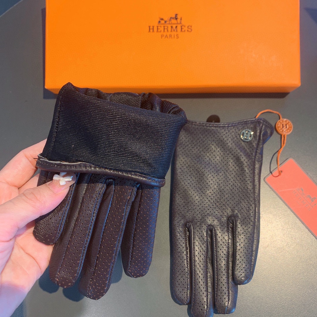 H**me5 Soya Gloves In Dark Purple