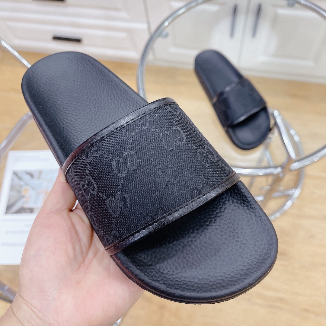 Gvc*1 Women’s GG Slide Sandal Black For Women 407345