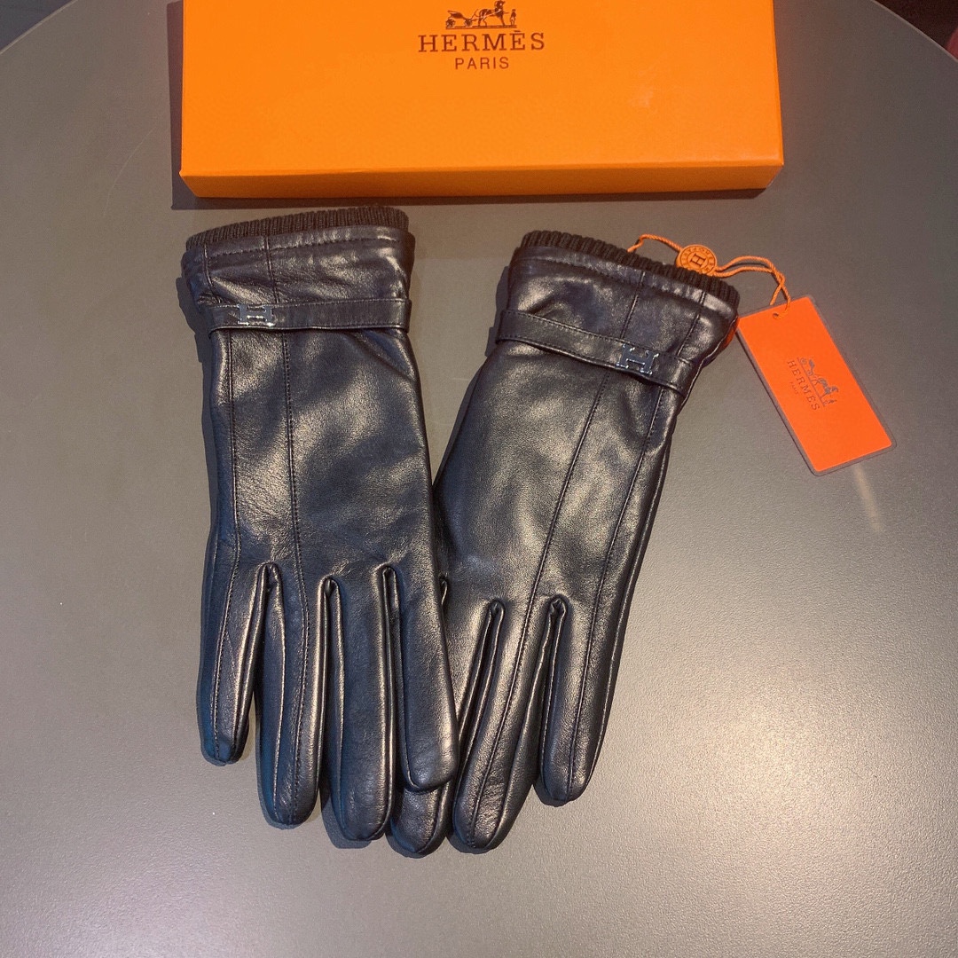 H**me5 Soya Gloves In Black