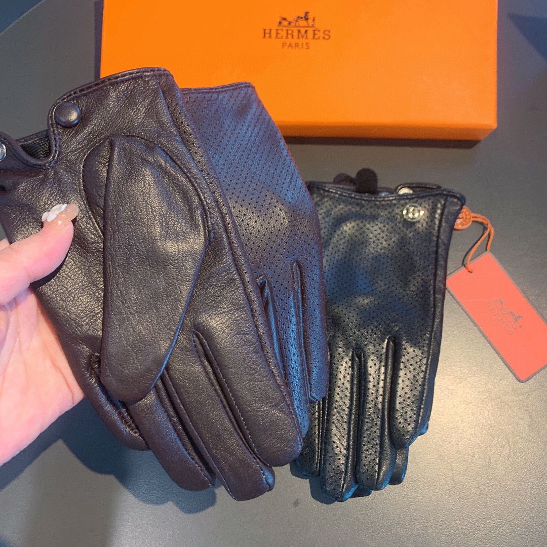 H**me5 Soya Gloves In Black