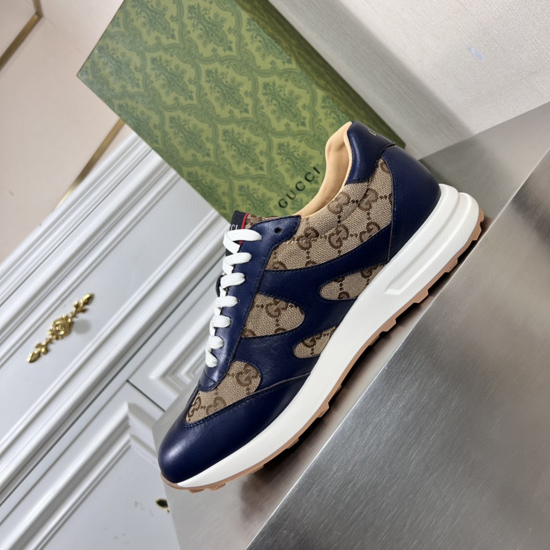 Gvc*1 Men’s GG Sneakers Blue For Men 675840