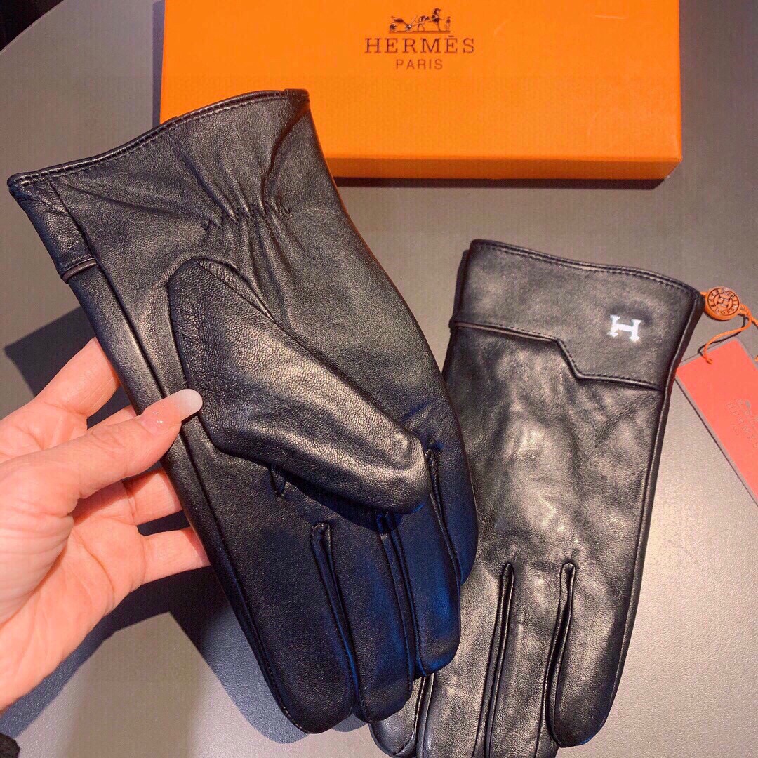 H**me5 Soya Gloves In Black