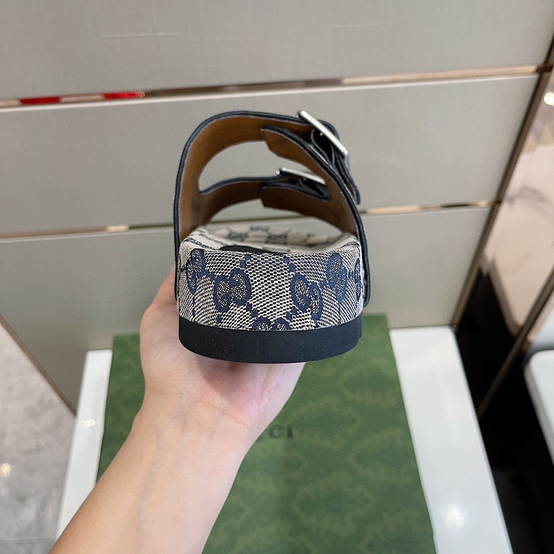 Gvc*1 Women’s Slide Sandal With Straps Blue For Women 658020 2HK60