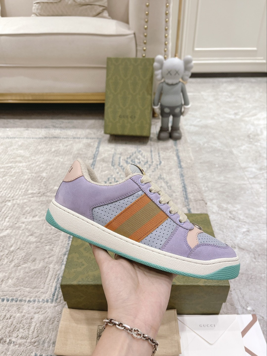Gvc*1 Women’s Gvc*1 Lovelight Screener Sneaker Lilac For Women 708295 0YIA0 5380