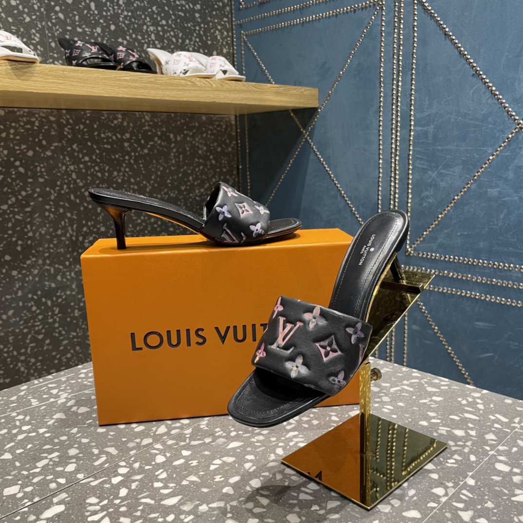 L0vis Vvtt0n Women’s Revival Mule Black For Women LV