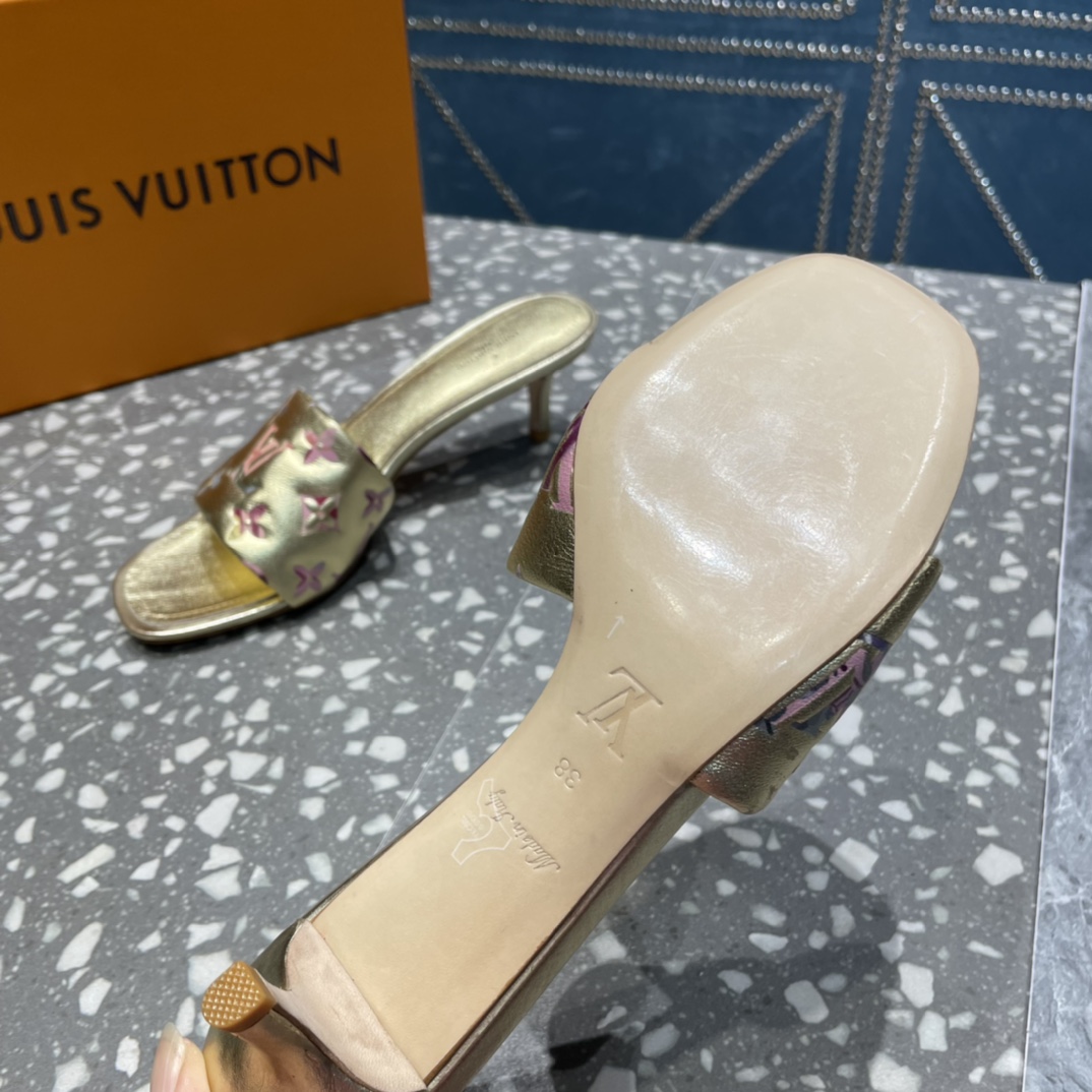 L0vis Vvtt0n Women’s Revival Mule Gold For Women LV
