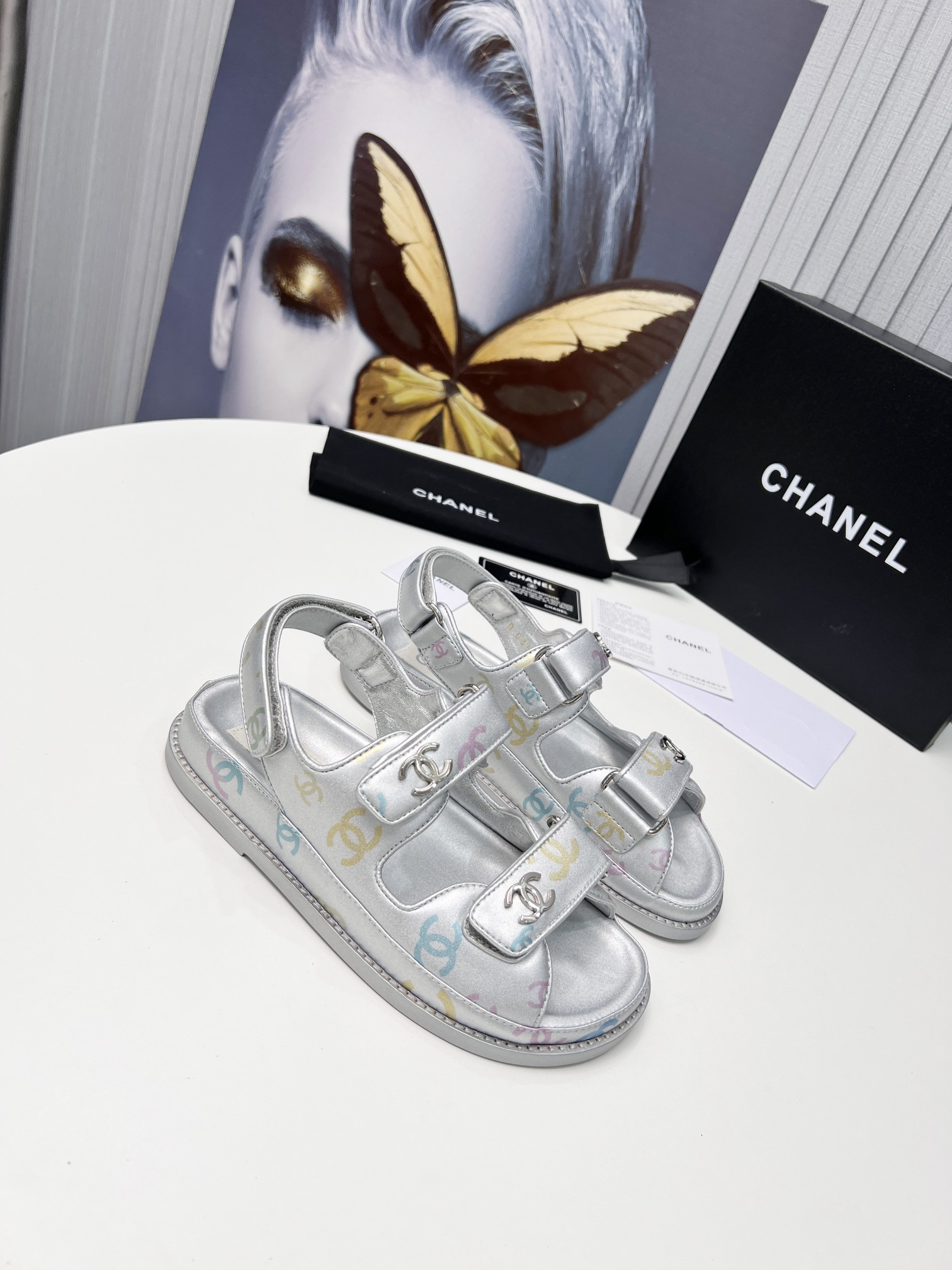 Ch**el Women’s Sandals Sliver For Women